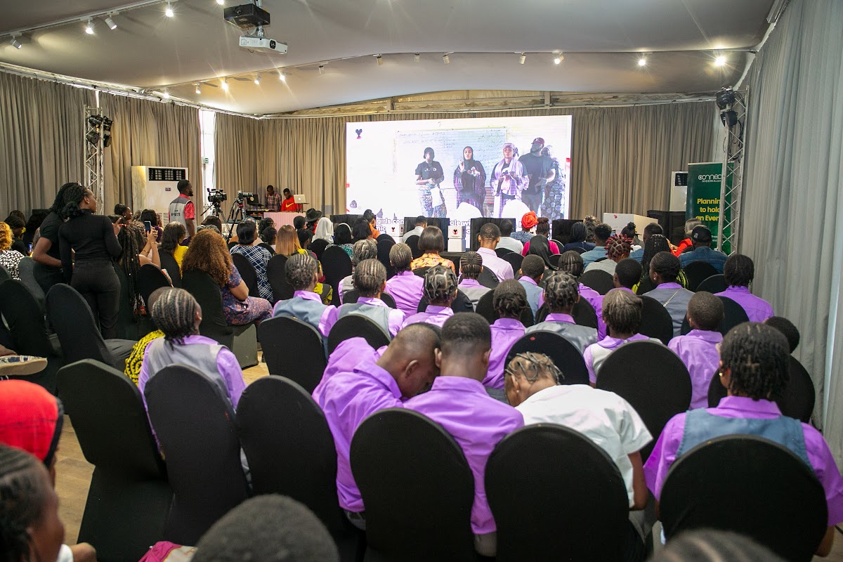 Menstrual kit presentation to partnering public school principals, 2024